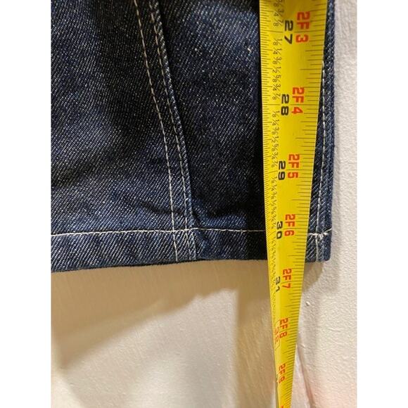 NEW w Tags WILD FABLE High Rise Straight Leg Carpenter Dark Wash Jeans Womens 8 - Picture 9 of 11